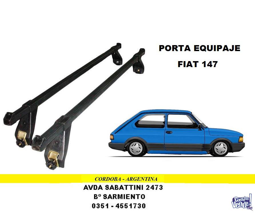 Equipaje Fiat 147 en Vende