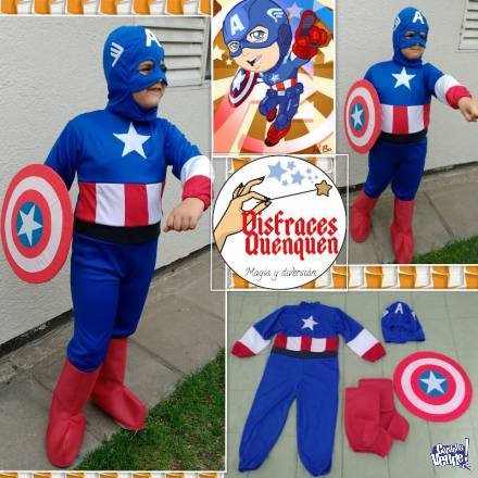 Disfraz De Capitán América Para Niños en Córdoba Vende