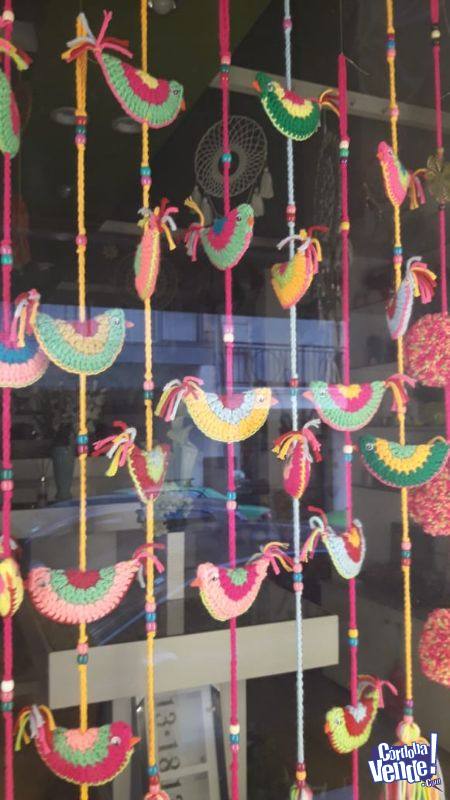 Colgantes De Lechucitas Tejidas Al Crochet Por 3 Para Colgar en Córdoba