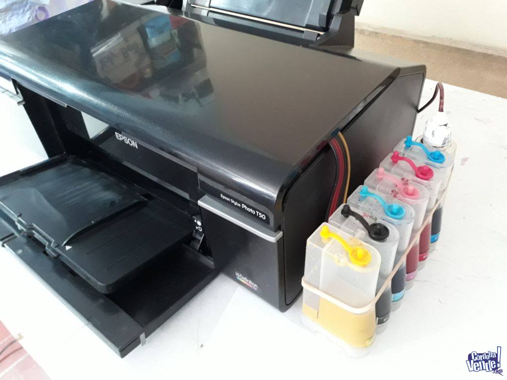 Inicialmente Loco caravana Impresora Epson T50 Sistema Continuo Tintas De Sublimacion en Córdoba Vende