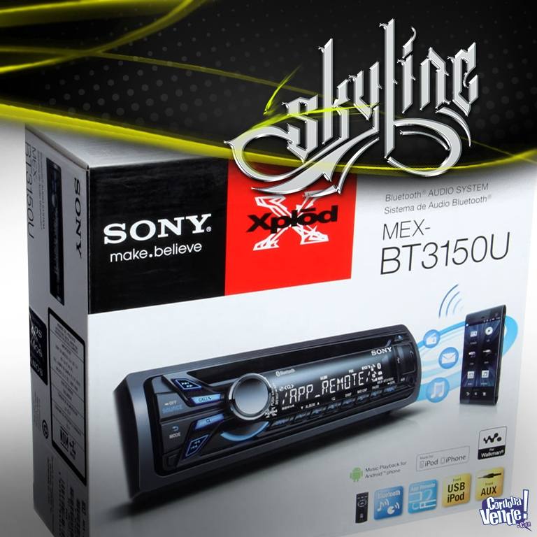 Ripley - RADIO DE AUTO SONY MEX-BT3150U