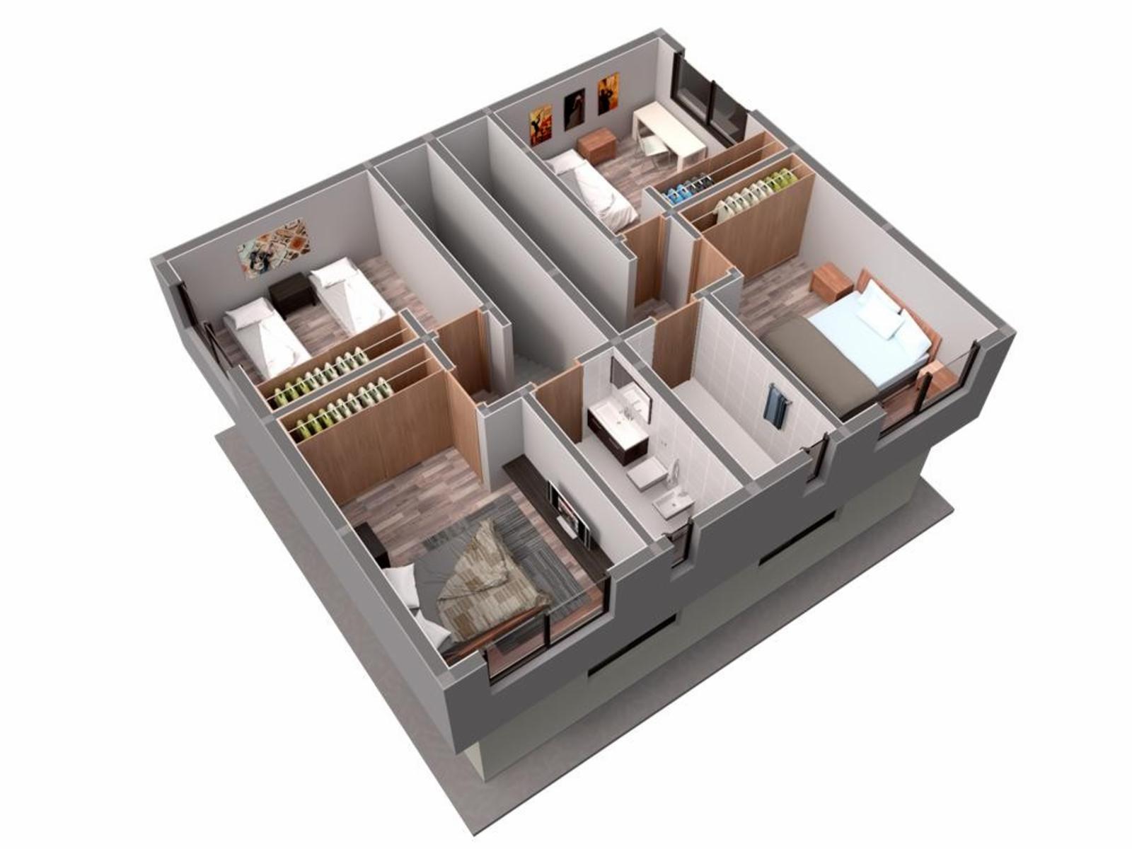 Duplex en complejo residencial