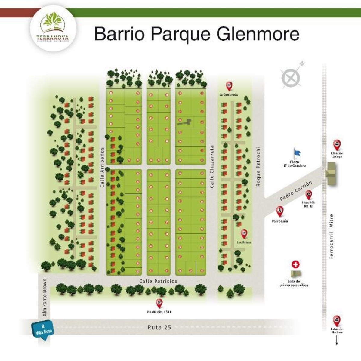 LOTE EN BARRIO PARQUE GLENMORE - PILAR