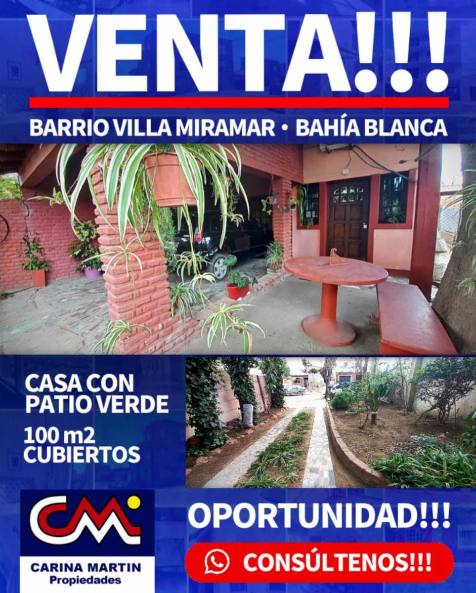 OPORTUNIDAD - CASA EN VENTA DE 2 DORMITORIOS - Villa Miramar