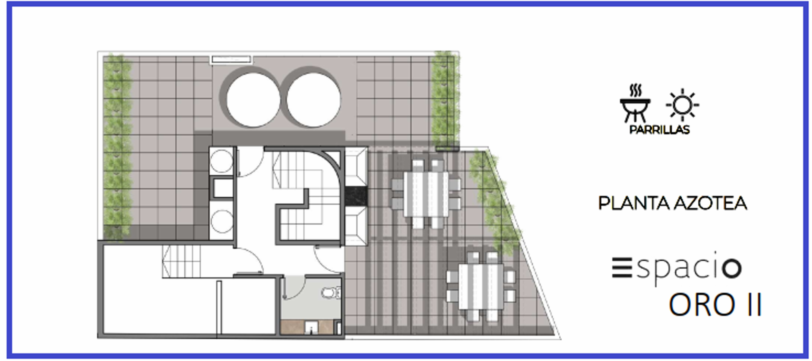 Excelente 2 Ambientes a Estrenar C/gran Balcon, Entrega Marzo 2024. Terraza con parrilla y solarium