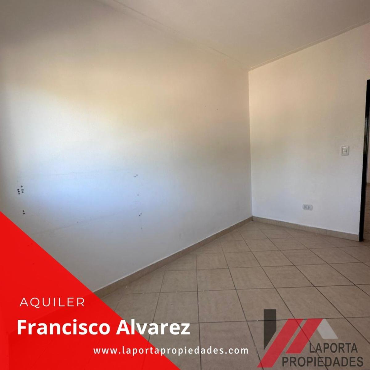 Alquiler de departamento en Francisco Alvarez