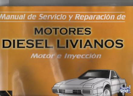 MANUAL DE SERVICIO Y REP. de MOTORES DIESEL LIV.  uss 5 en Argentina Vende