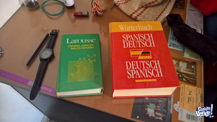 vendo diccionarios ingles español, español.inglés.y diccionario aleman español 