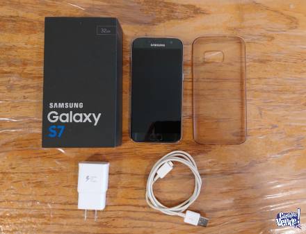 Samsung Galaxy S7 32Gb Negro 4Gb Ram Liberado Impecable