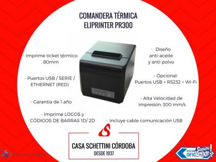 Impresora Tickeadora Comandera Térmica Elprinter Pr300 Cba