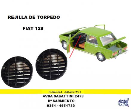 TOMA DE AIRE CENTRAL DE TORPEDO FIAT 128