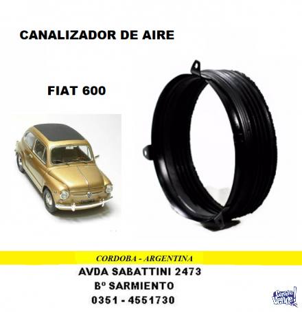 CANALIZADOR AIRE FIAT 600