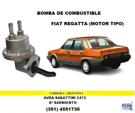BOMBA DE COMBUSTIBLE FIAT REGATTA - MOTOR TIPO