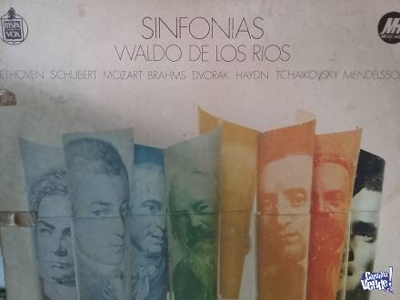 LONG PLAY VINILO SINFONÍAS WALDO DE LOS RÍOS