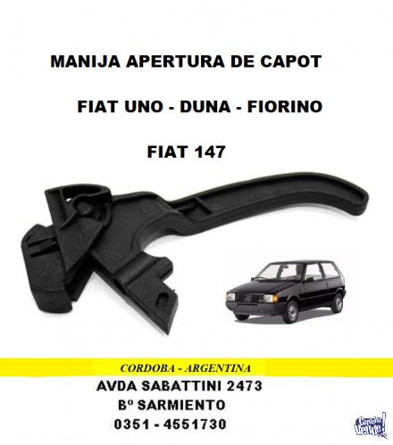 MANIJA ABRE CAPOT FIAT DUNA-UNO-SIENA-147
