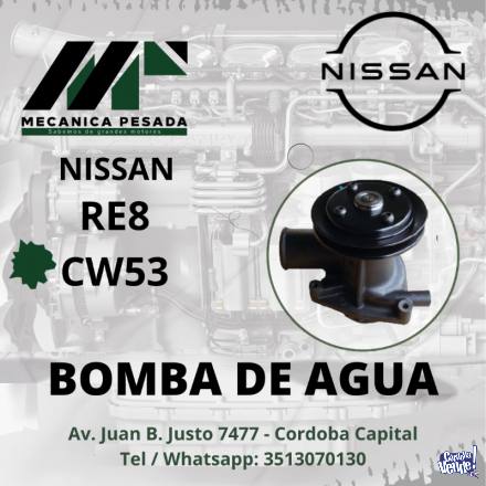 BOMBA DE AGUA NISSAN RE8 CW53