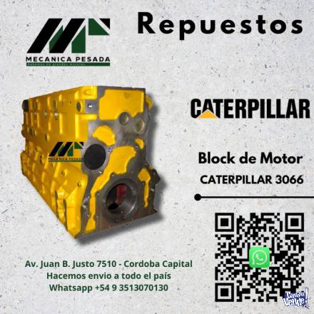 Block de motor Caterpillar 3066