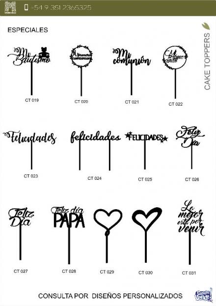 CAKE TOPPERS -
