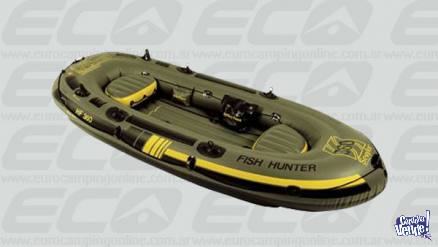 BOTE INFLABLE FISH HUNTER 3.60 NUEVO, MADE IN USA!!!! PESCA