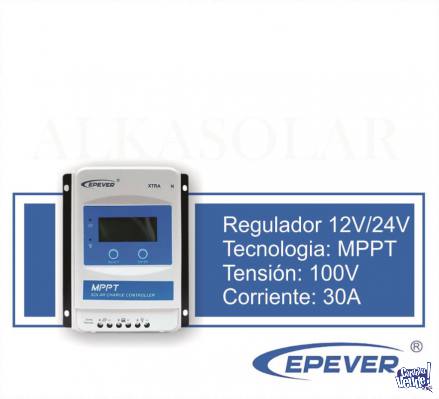 Regulador 12V/24V Epever xtra3210 MPPT