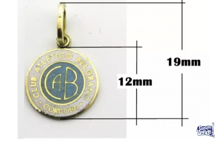 Club Belgrano Medalla imperdible 