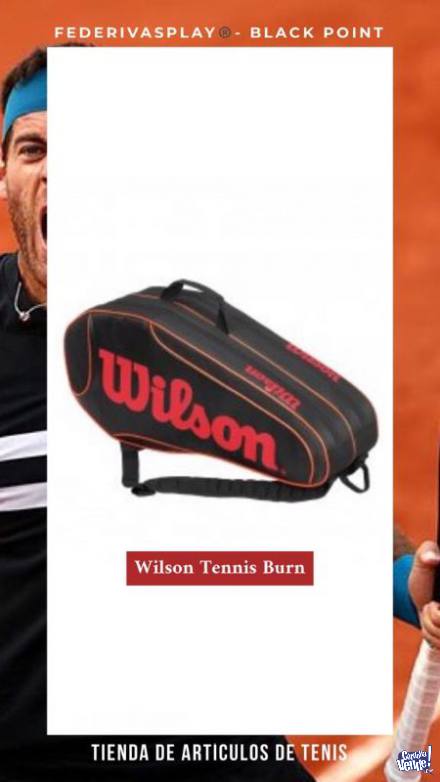 Raquetero Tenis Wilson Burn 2 Comp