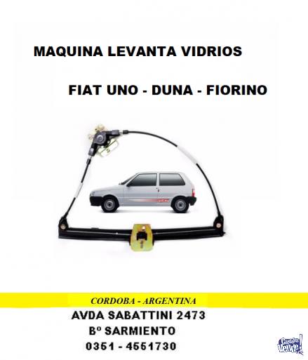 MAQUINA LEVANTA VIDRIO FIAT DUNA-UNO-FIORINO