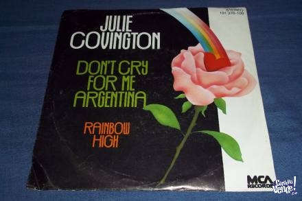Julie Covington-Don´t Cry For Me Argentina