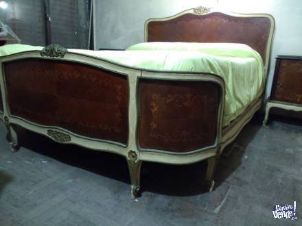 Dormitorio vintage estilo francés Luis XV