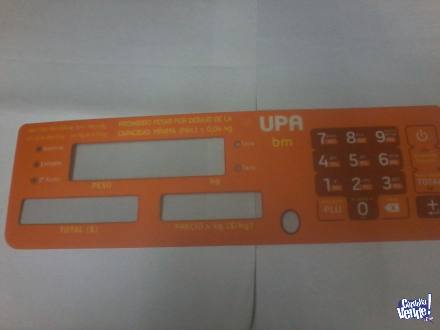 Panel de Teclado para Balanza Systel UPA