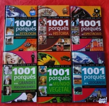 COLECCIÓN  EL LIBRO DE LOS 1001 PORQUES