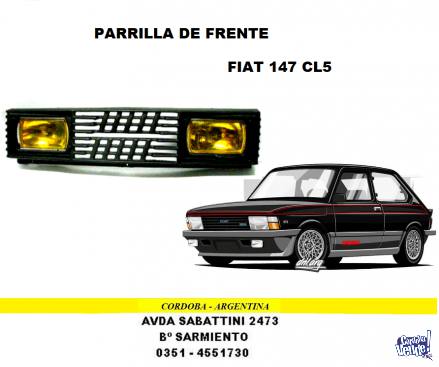 PARRILLA DE FRENTE FIAT 147