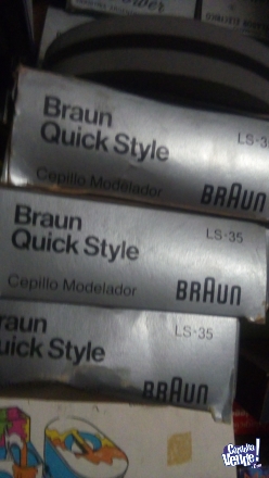 Cepillo modelador Braun quik style nuevo en Argentina Vende