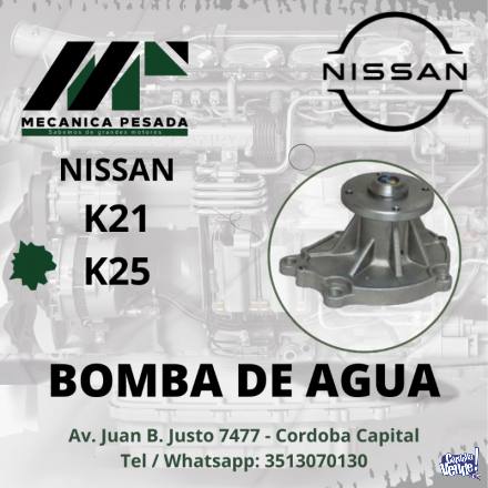 BOMBA DE AGUA NISSAN K21 K25
