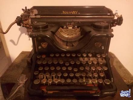 Antigua Maquina de escribir Olivetti (Modelo M40 Año 1930 ?