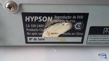 Reproductor DVD Hypson M-708 - Sin Control Remoto