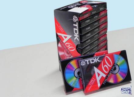 Tape cassettes TDK 60 tipo 1