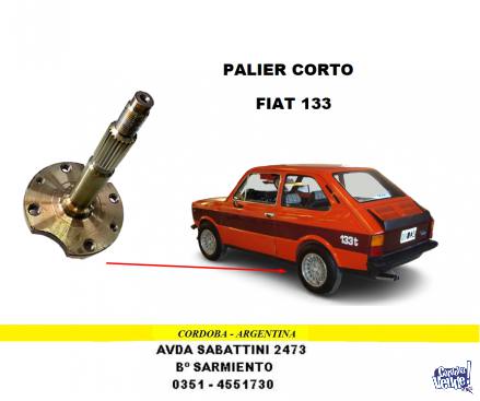 PALIER CORTO FIAT 133