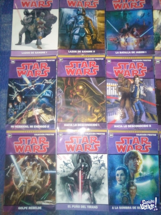 Cómics Star Wars colección Prestige.