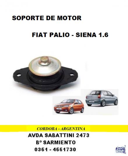 SOPORTE MOTOR FIAT PALIO-SIENA FIRE 1.4