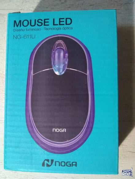 Mouse Optico Usb Noga Ng 611 Con Luz