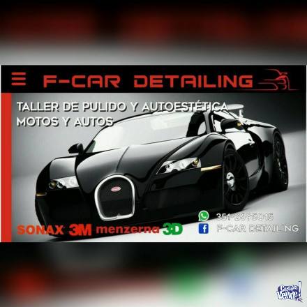Taller de Estetica Vehicular F-Car Detailing