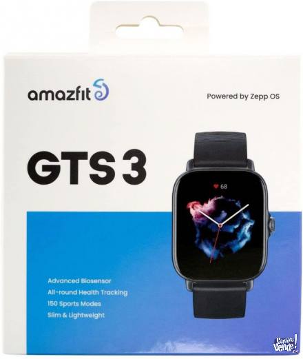 Amazfit Reloj inteligente GTS 3 AMOLED de 1.75 frecuenccia en Argentina Vende