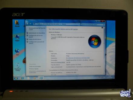 0083 Repuestos Netbook Acer Aspire One ZG5 - Despiece