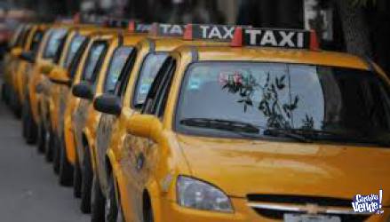 Se vende chapa de taxi con auto o sin auto