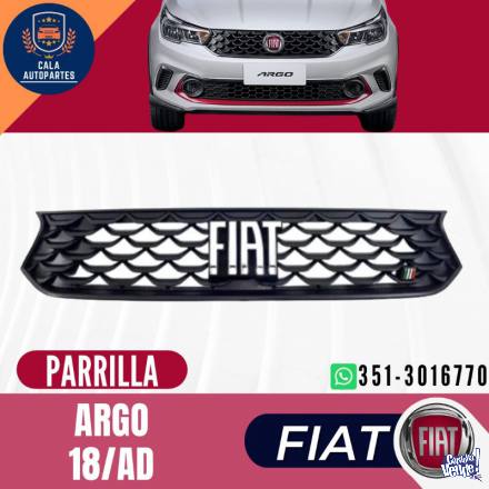 Parrilla Fiat Argo 2018 en Adelante