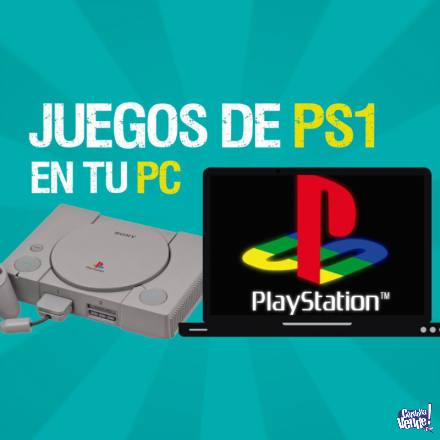 Juegos de PlayStation 1 para PC a pedido