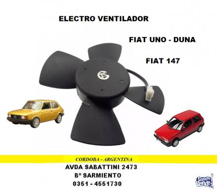 ELECTRO VENTILADOR FIAT 128 - 147