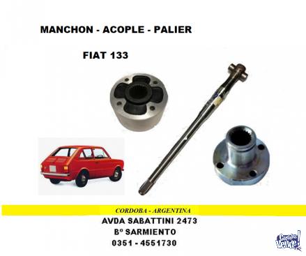 MANCHON ACOPLE PALIER FIAT 133