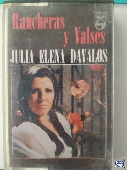 Cassette - Julia Elena Dávalos - Rancheras y Valses